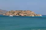 Fortaleza de la isla de Spinalonga Kalidon, Creta.
