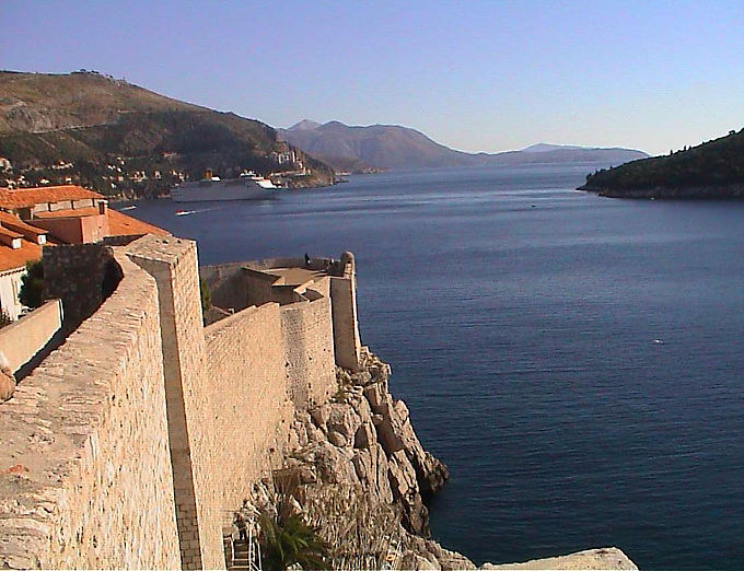 Las murallas de Dubrovnik, Croacia