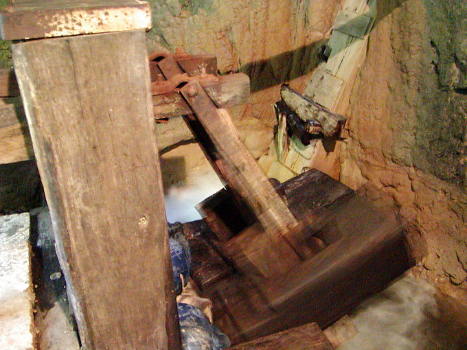 Martillos de madera, museo Krka, Croacia