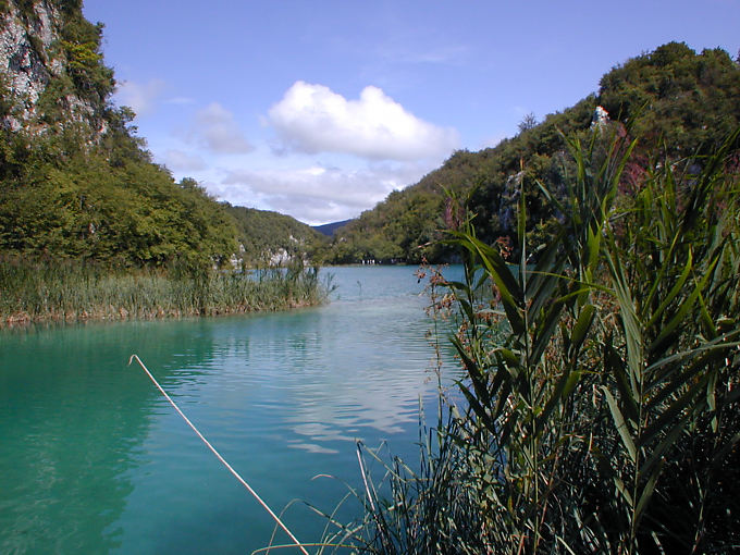 Lagos color turquesa, Plitvice, Croacia