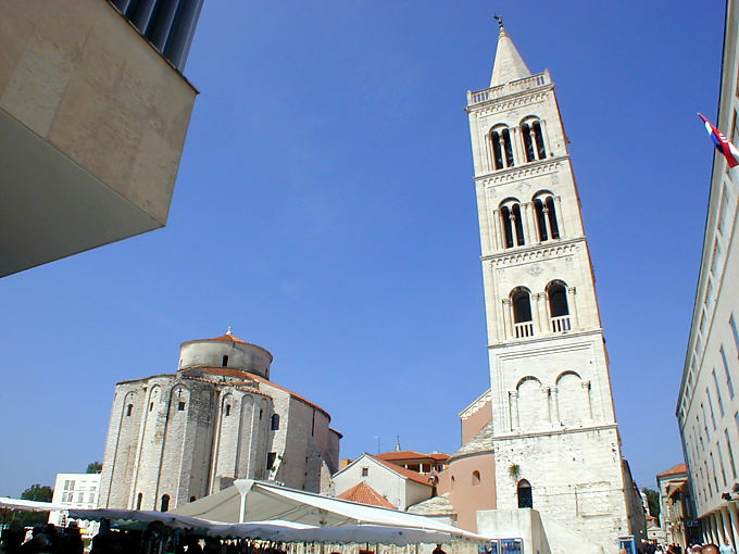 Zadar, Iglesia de San Donato, Catedral de Santa Anastasia, Croacia