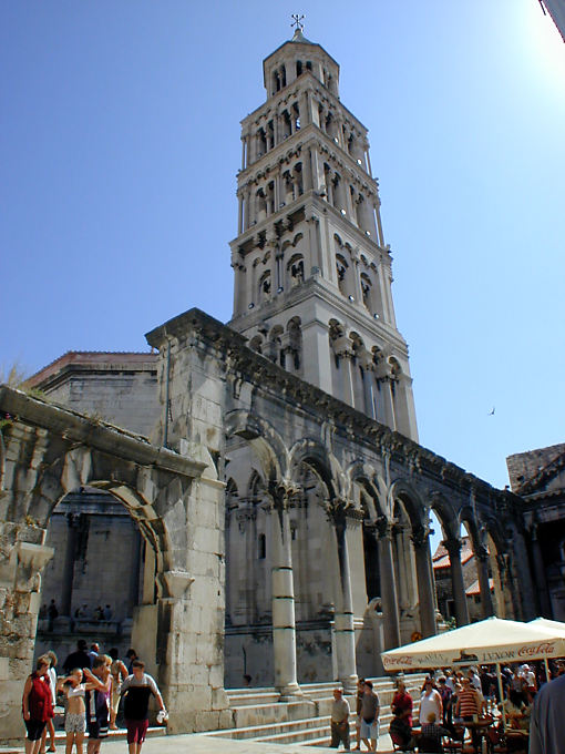 Campanario de la Catedral de San Duje, Duje (Torre de la campana), Split, Croacia
