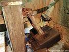 Martillos de madera, museo Krka, Croacia.