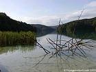 A los Lagos de Plitvice Parque superior, Croacia.