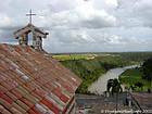 Panorama sobre el Río Chavón Altos de Chavón, Rep. Dominicana.