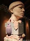 Busto moderno, la cultura taína, museo arqueológico, Altos de Chavón, Rep. Dominicana.