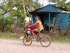 Una bicicleta en la República Dominicana, Rep. Dominicana.