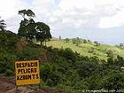 Despacio peligro en el campo, El Seibo, Rep. Dominicana.