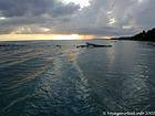 Atmósfera de la mar al atardecer, Juan Dolio, Rep. Dominicana.
