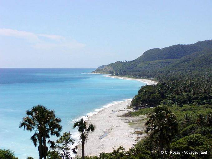 Cadena de playas en el pantano, Rep. Dominicana
