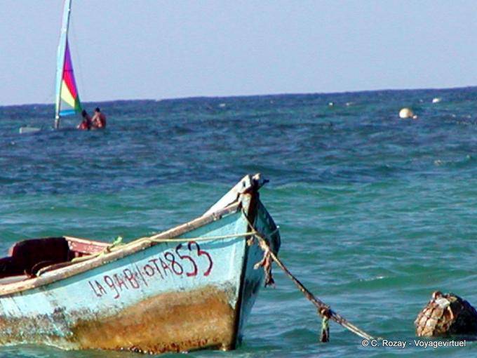 Barcos y windsurf, Bávaro, Rep. Dominicana