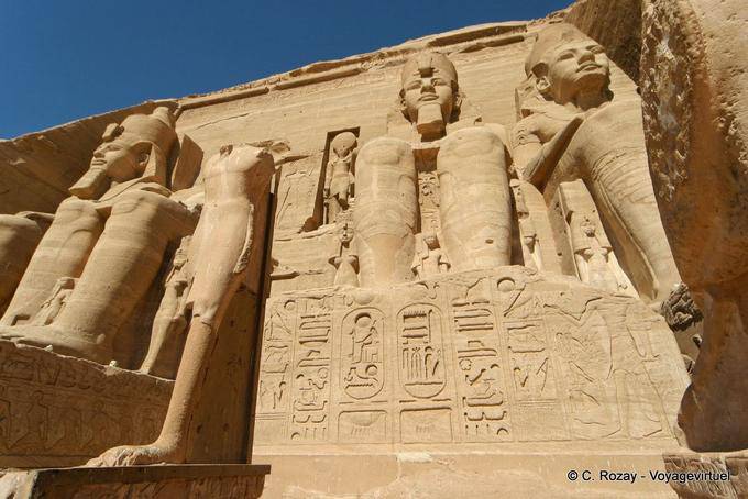 El Gran Templo (hémispéos), Abu Simbel - Egipto