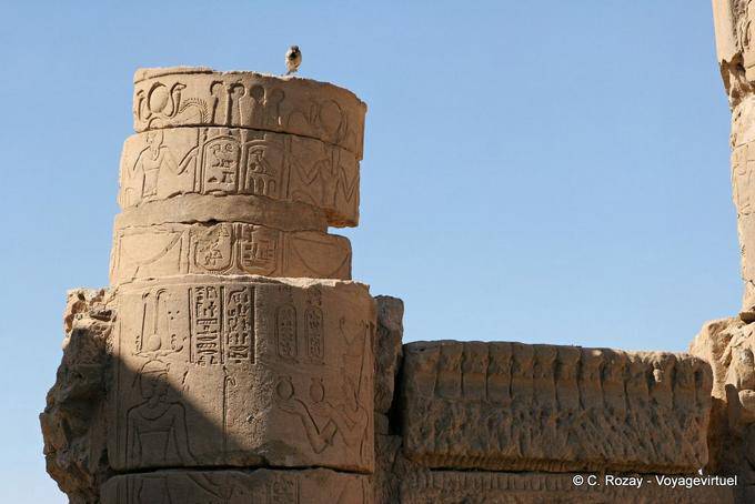 Monumento de Nectanebo, Templo de Philae - Egipto
