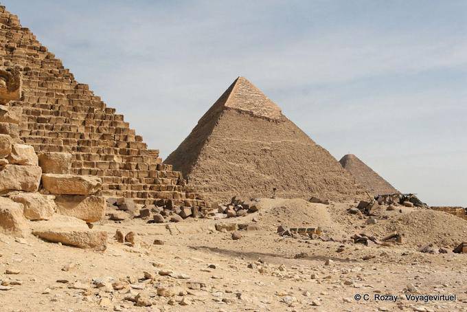 Keops, Kefrén y Micerinos, una obra maestra del Imperio Antiguo de Egipto - Egipto