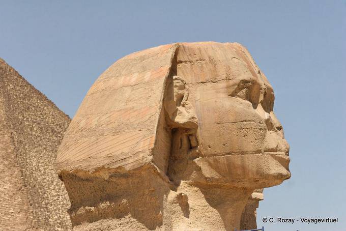 La Esfinge de Giza Perfil - Egipto