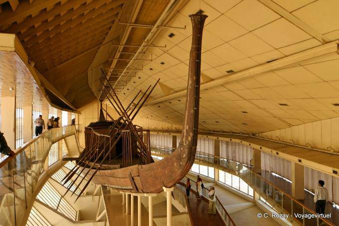 El Barco solar, Giza - Egipto