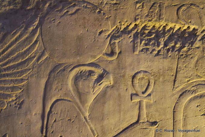 Retrato de Horus Haroeris Templo de Kom Ombo - Egipto