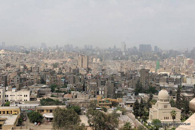 Vista panorámica de El Cairo - Egipto