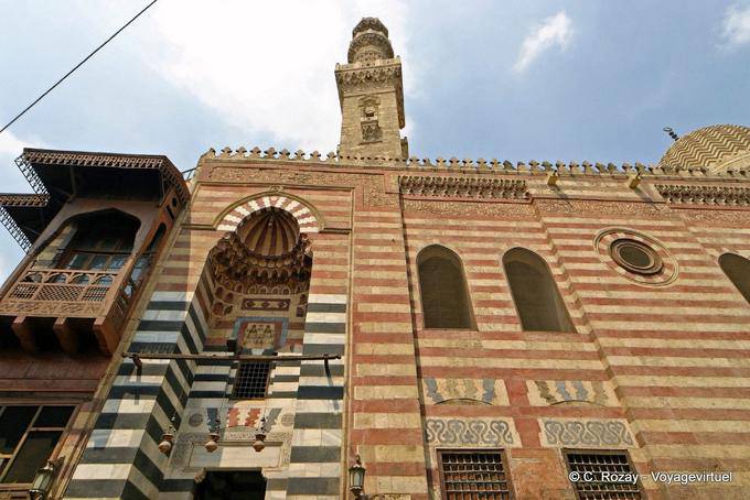 Mezquita de El-Azhar, la belleza del arte islámico, El Cairo - Egipto