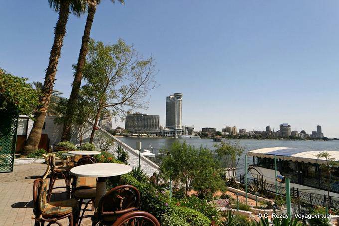 Traquillité en los muelles, El Cairo - Egipto