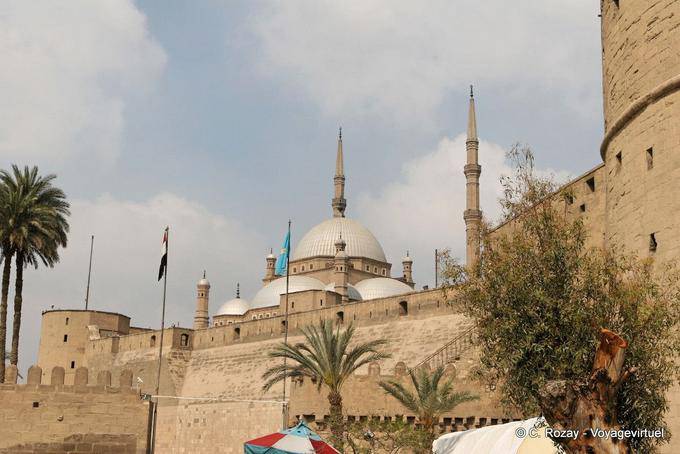 Cúpula en la Ciudadela de Al-Qalaa Sala el-Din, El Cairo - Egipto