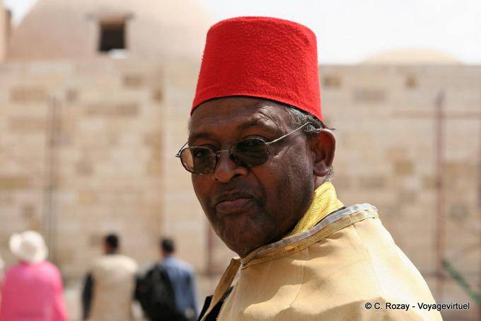 Retrato del hombre en el fez, El Cairo - Egipto