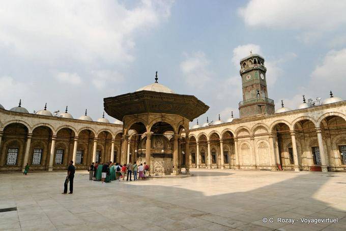 Patio y Sabil, Mezquita de Mohammed Ali, El Cairo - Egipto