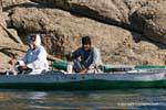 Pacientes pescadores más, Asuán, Egipto.
