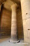 Columna pronaos, Templo de Philae, Egipto.
