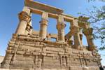 Philae, Quiosco de Trajano, Egipto.