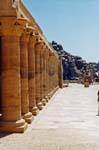 Nectanebo y la columnata, el templo de Philae, Egipto.