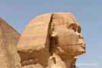 La Esfinge de Giza Perfil, Egipto.