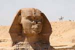 La Esfinge, las tres cuartas partes, Giza, Egipto.