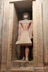 Estatua de la maestría en un nicho, Mastaba de Mereruka, Saqqara, Egipto.