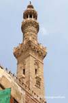 Alminar de Khan el-Khalili, estructura, Cairo, Egipto.