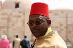 Retrato del hombre en el fez, El Cairo, Egipto.