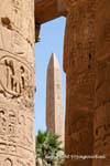 Descubrimiento del obelisco de Hatshepsut, el templo de Karnak, Egipto.