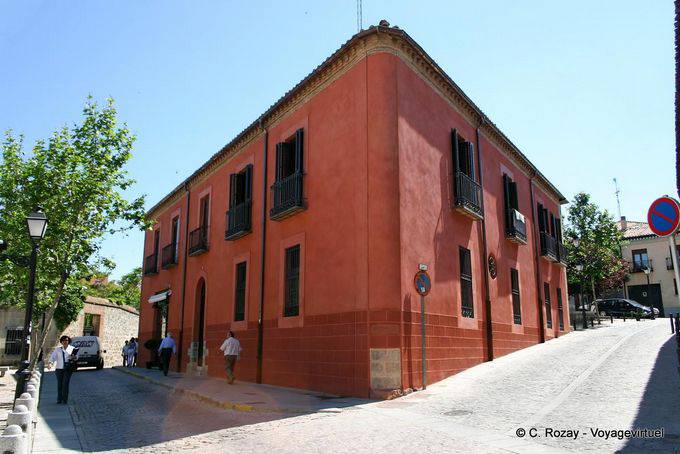 Esquina roja casa, Ávila - España