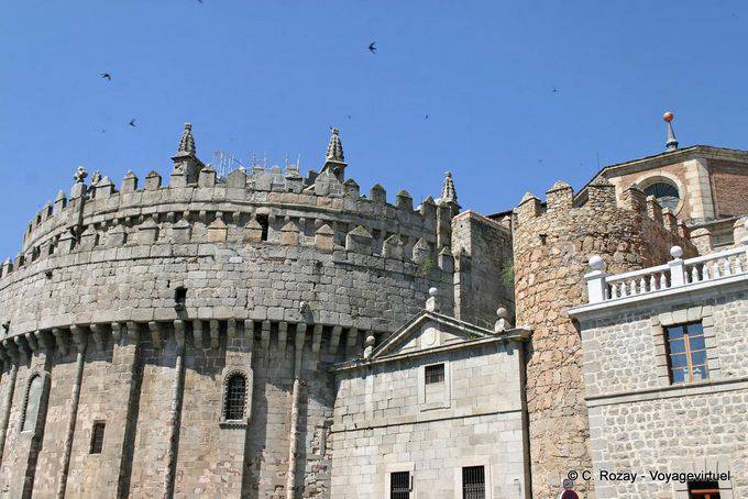 Ávila, Cimorro la Catedral del Salvador - España