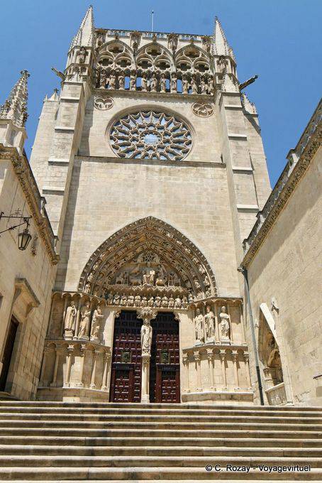 Puerta del Sarmental Catedral de Burgos - España