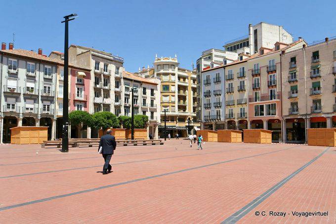 Burgos, Plaza Mayor - España