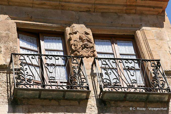Windows y escudos de armas, Salamanca - España