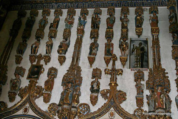 Capilla Dorada o Todos los Santos, la Catedral de Salamanca - España