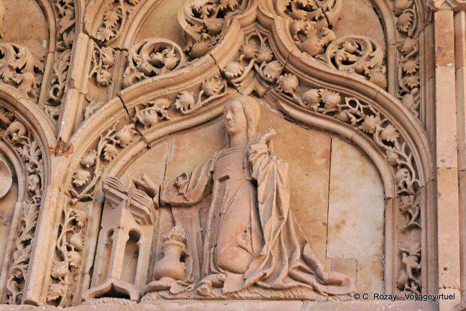 Reina Arrodillado, Parroquia de San Benito, Salamanca - España