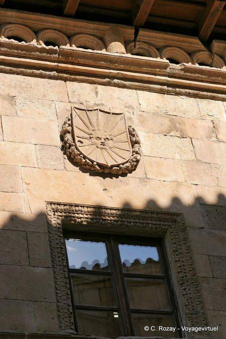 Piedra del Sol, casa de Francisco Solís, Salamanca - España