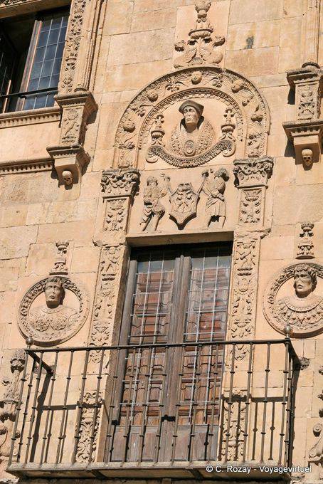 Balcón de la Casa de las Muertes, Salamanca - España