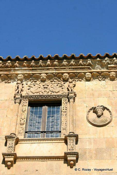 Juan arquitectura plateresca de Álava, la Casa de las Muertes, Salamanca - España