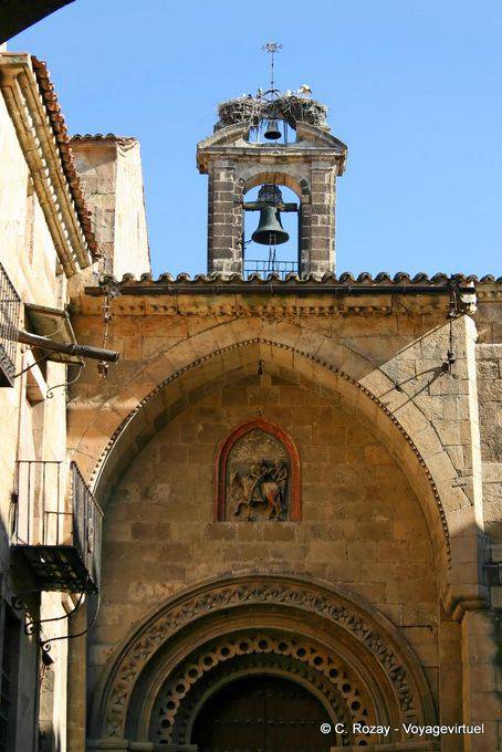 Iglesia de la plaza San Martín Corillo a Salamanca - España