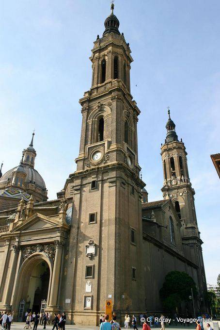 Spiers de la Basílica de Nuestra Señora del Pilar, Zaragoza - España