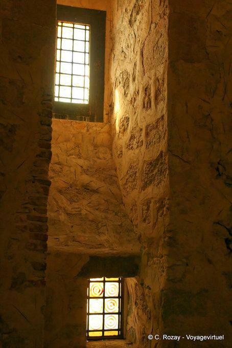 Windows y grosor de la pared, Segovia Alcázar - España